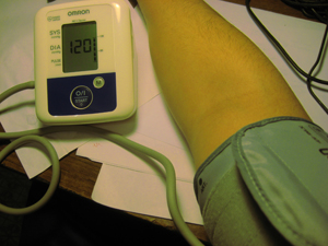 blood pressure check